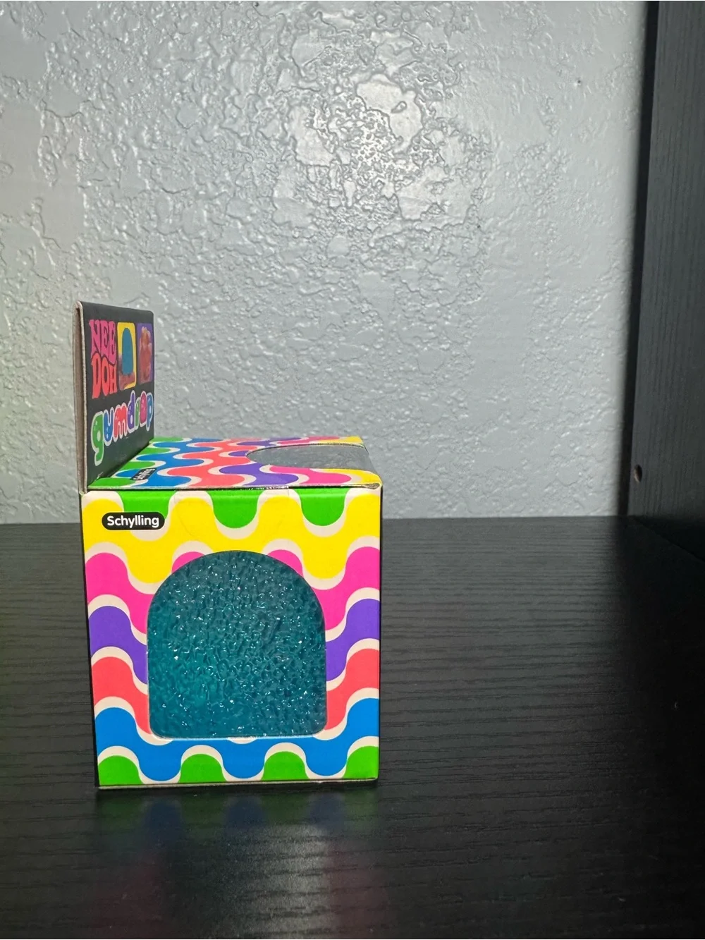 Nee Doh Gumdrop Super Solid Squish! Blue